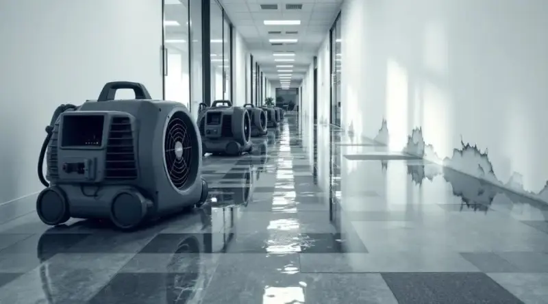 Office Building Flood Repair Murrieta